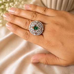 American Diamond CZ Ring