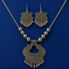 file_0000000006b08208b8f5ccae1be99e49 Oxidised Teardrops Pendant Necklace Set