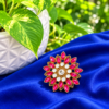 Floral Pink Beautiful Ring