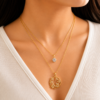 Gold Plated Butterflies American Diamond Bracelet Pendant  Combo Set