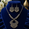 file_00000000a0408211a16e72b550d4976e Oxidised Teardrops Pendant Necklace Set