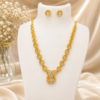 file_000000003ce08211a94c2d4930ac9c7a 18K Gold Plated Paisley Studded CZ Necklace Set
