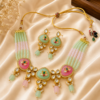 file_0000000040f882119cc4a33e70bed16f Kundan Meenakari Multicolor Beaded Choker Set