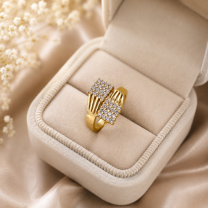 file_00000000f9508211a5533814021398ad 18K Gold Plated Double Rectangle American Diamond Cocktail Ring