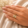 file_00000000fd14821182f8aa41e37dcd0e 18K Gold Plated Double Rectangle American Diamond Cocktail Ring