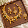 file_00000000460c82119967296a4e91ccb3 Gold Plated Elephant Temple Necklace set