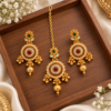 file_00000000cad48243ad59604afb3122ae Gold Plated Elephant Temple Necklace set